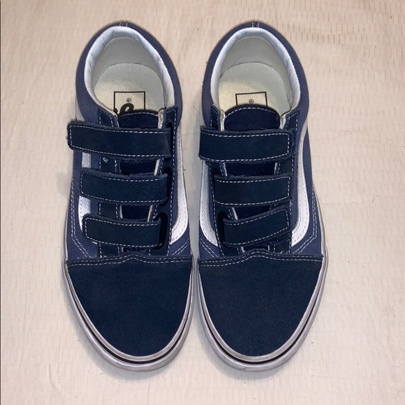 blue strap vans